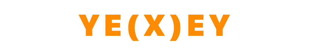 YE(X)EY wordmark